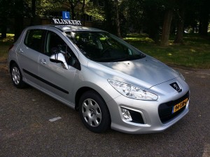 Nieuwe lesauto 