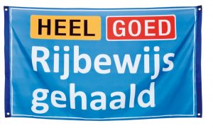 Laurens Verdonk heeft vandaag zijn autorijbewijs gehaald bij Autorijschool Klinkert Zeist