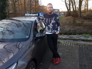 Jurre Deurloo is vandaag geslaagd voor zijn autorijbewijs bij Autorijschool Klinkert Zeist
