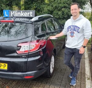 Kevin van Nieuwenhuizen is vandaag geslaagd voor zijn autorijbewijs bij Autorijschool Klinkert Zeist 